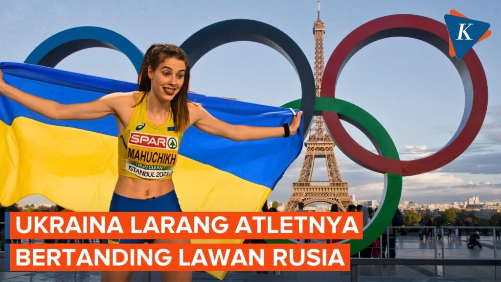 Atlet dari berbagai negara mengikuti upacara pembukaan Olimpiade Modern dalam event olahraga internasional terbesar dunia